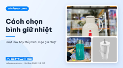 Cách chọn bình giữ nhiệt tốt và mẹo giữ nhiệt lâu, khử mùi