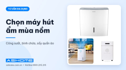 Cách chọn máy hút ẩm cho mùa nồm miền Bắc: công suất, tính năng