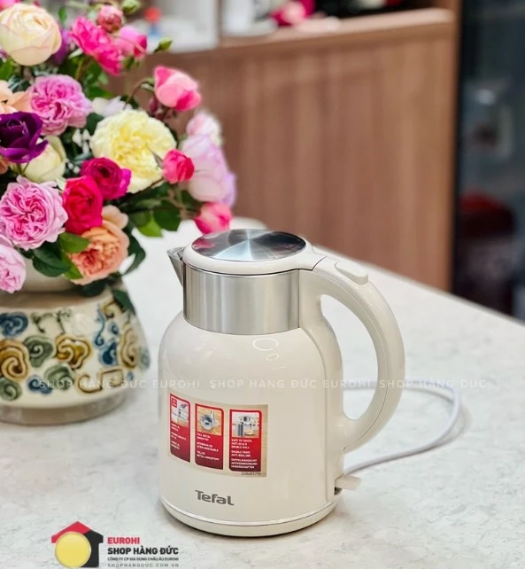 Ấm siêu tốc Tefal Thermo Protect XL KO190AE0 1,9L 2 lớp