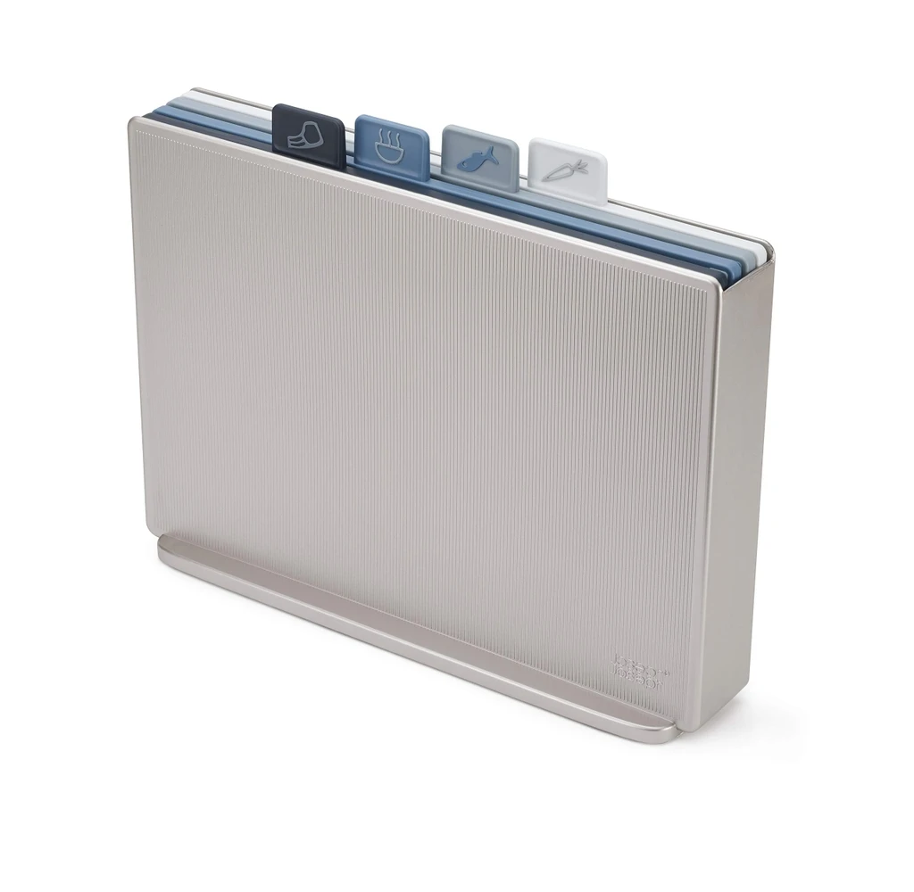 Bộ thớt Joseph Joseph Index Large Sky 4 món 34 x 24cm (60168)