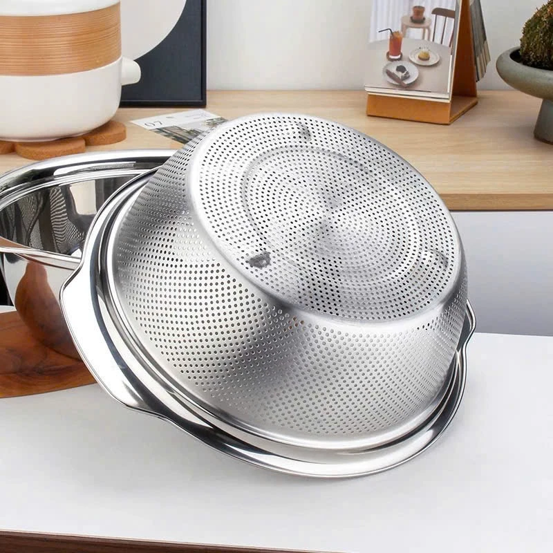Bộ tô trộn kèm rổ Chockmen size 25cm