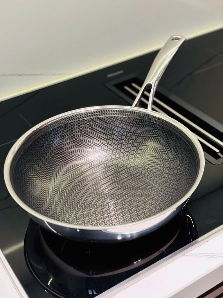 Chảo inox chống dính KONKI sâu lòng 26cm