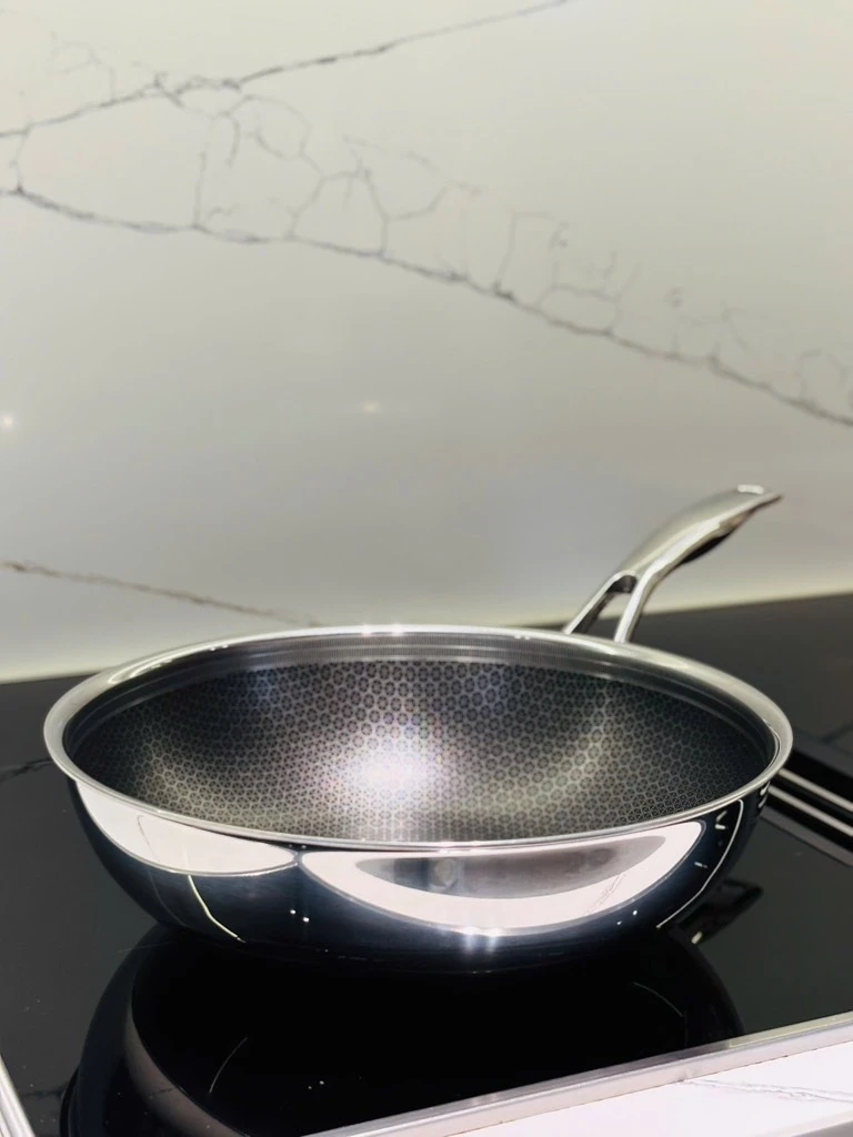 Chảo inox chống dính KONKI sâu lòng 26cm
