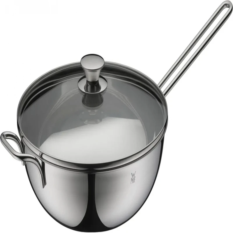 Chảo inox WMF wok sâu lòng nắp kính 30cm 0792336040