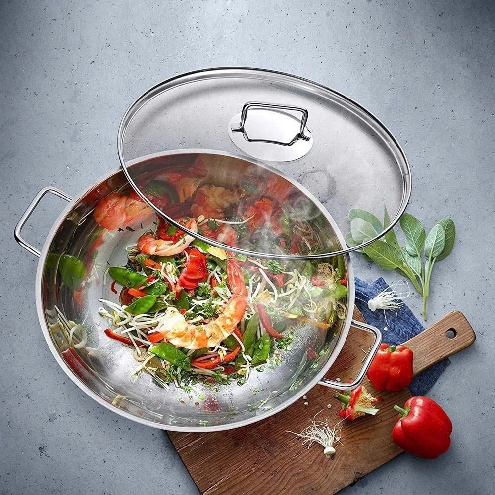 Chảo inox WMF Work Party sâu lòng 28cm 0739476380