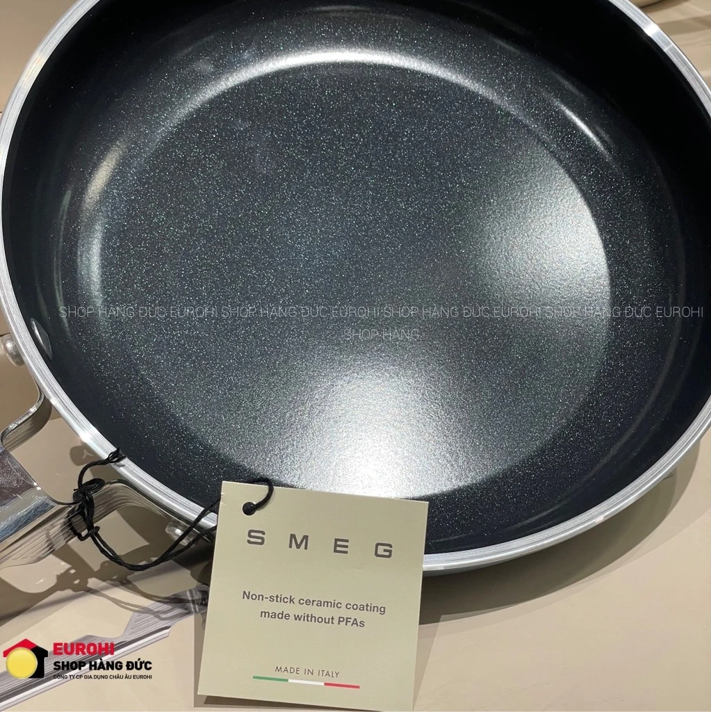 Chảo rán SMEG FPF2002EGM 20cm màu xanh ngọc