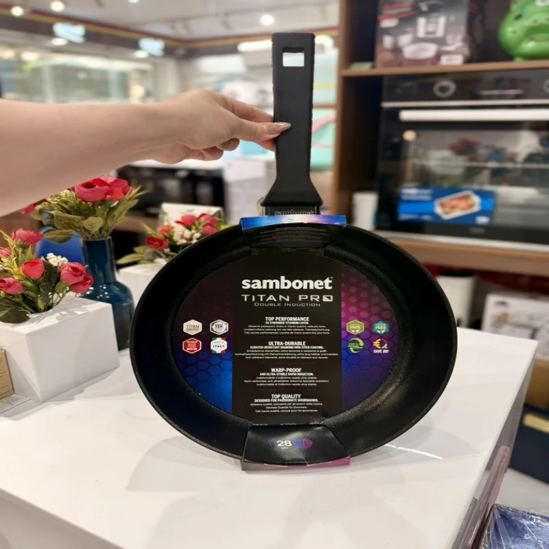 Chảo sâu lòng Titan Pro Double 28cm Sambonet