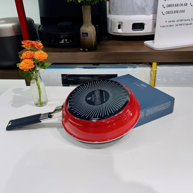Chảo WMF Fusiontec 24cm màu đỏ - Made in Germany