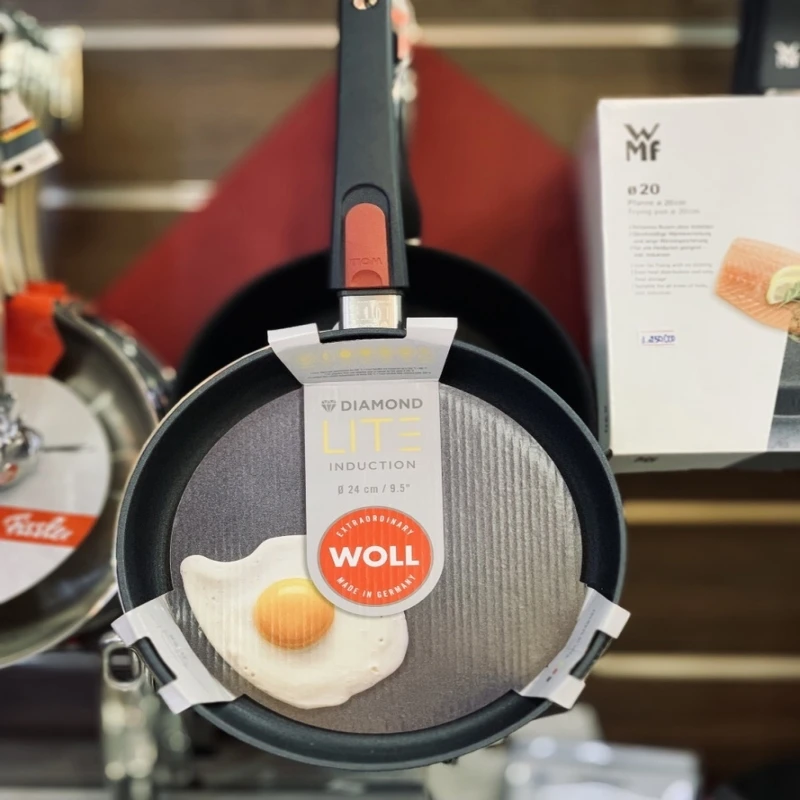 Chảo rán chống dính WOLL DÒNG DIAMOND LITE FRY PANS (size 24)