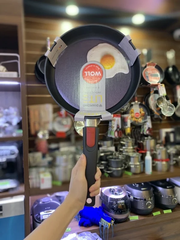 Chảo rán chống dính WOLL DÒNG DIAMOND LITE FRY PANS (size 24)