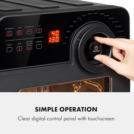 LÒ CHIÊN KLARSTEIN AEROVITAL CUBE CHEF 14L