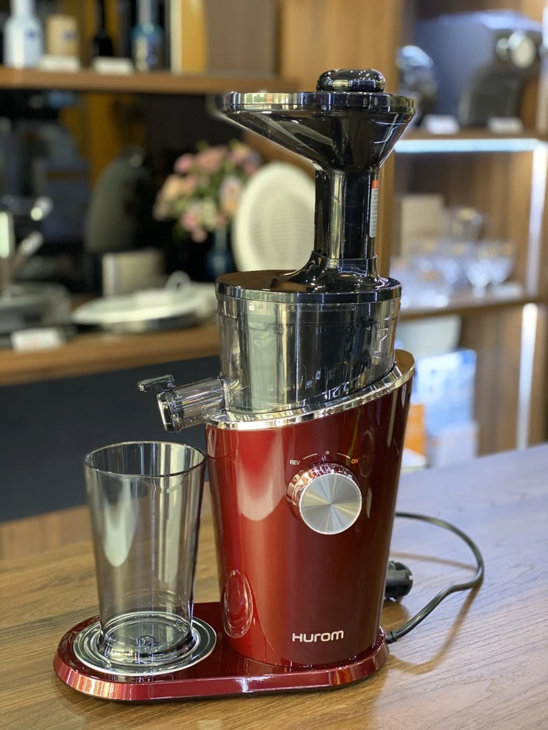 Máy ép chậm Hurom Diva H100 (Màu đỏ đô)