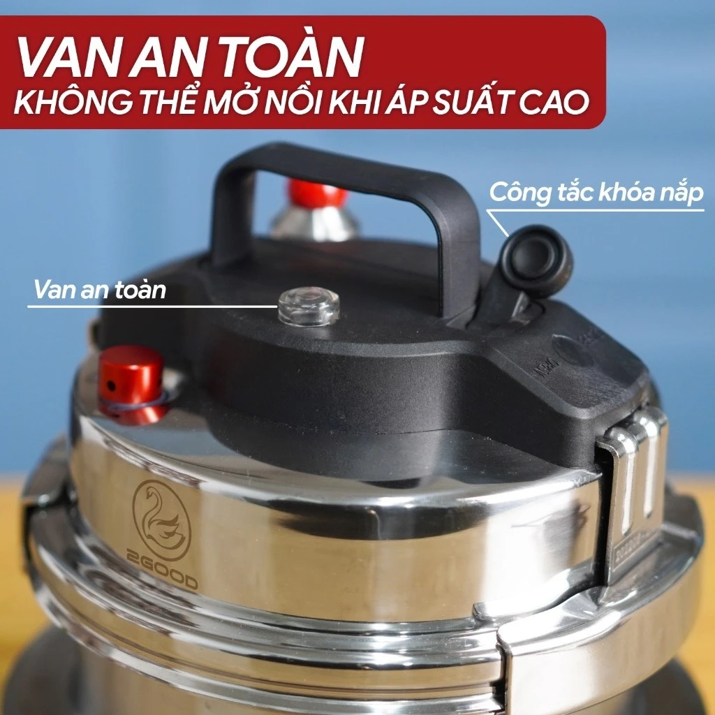 Nồi áp suất mini 2Good 2L
