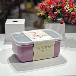 Hộp đựng thực phẩm inox Edelkochen Edellock Collection màu Rose 3450ml