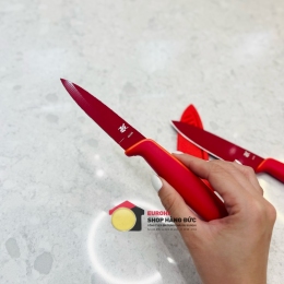 Set 2 dao WMF Touch màu đỏ