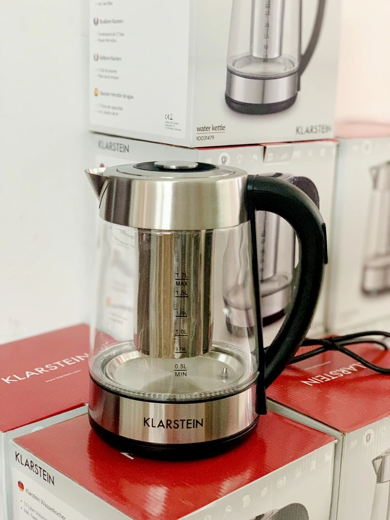 Ấm siêu tốc - Pha trà 2 trong 1 Klarstein