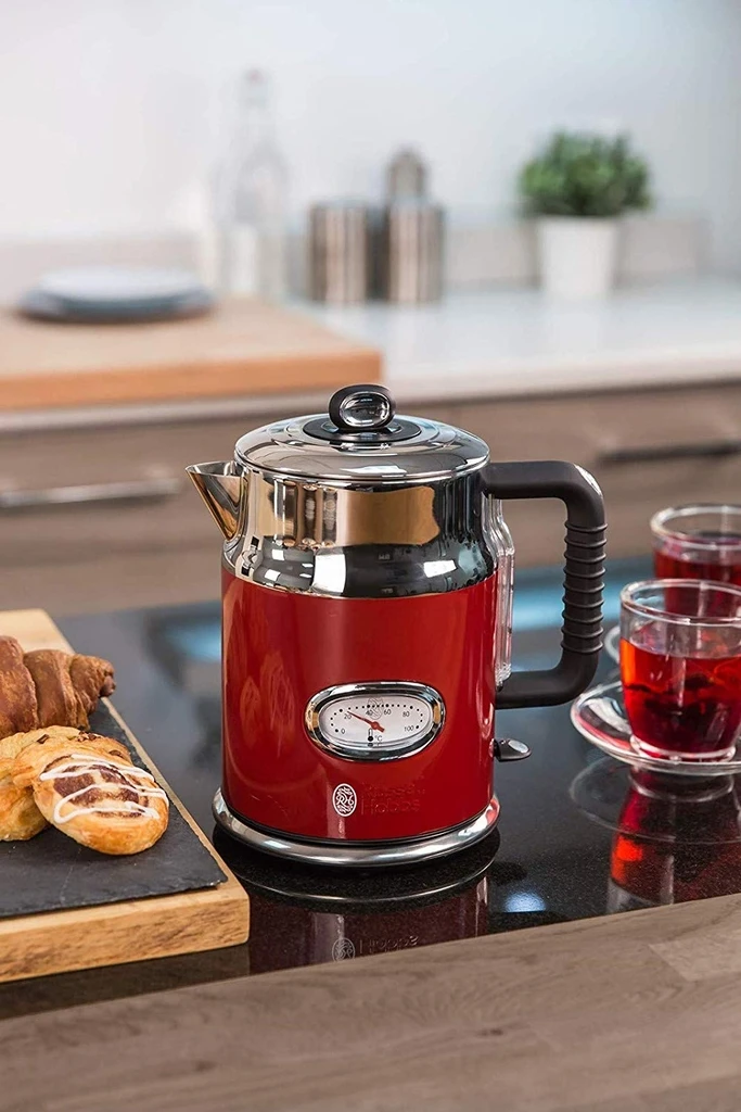 Ấm siêu tốc Russell Hobbs 1,7L màu đỏ