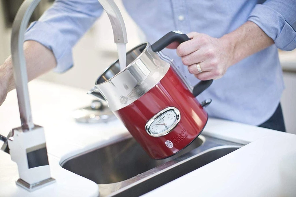 Ấm siêu tốc Russell Hobbs 1,7L màu đỏ