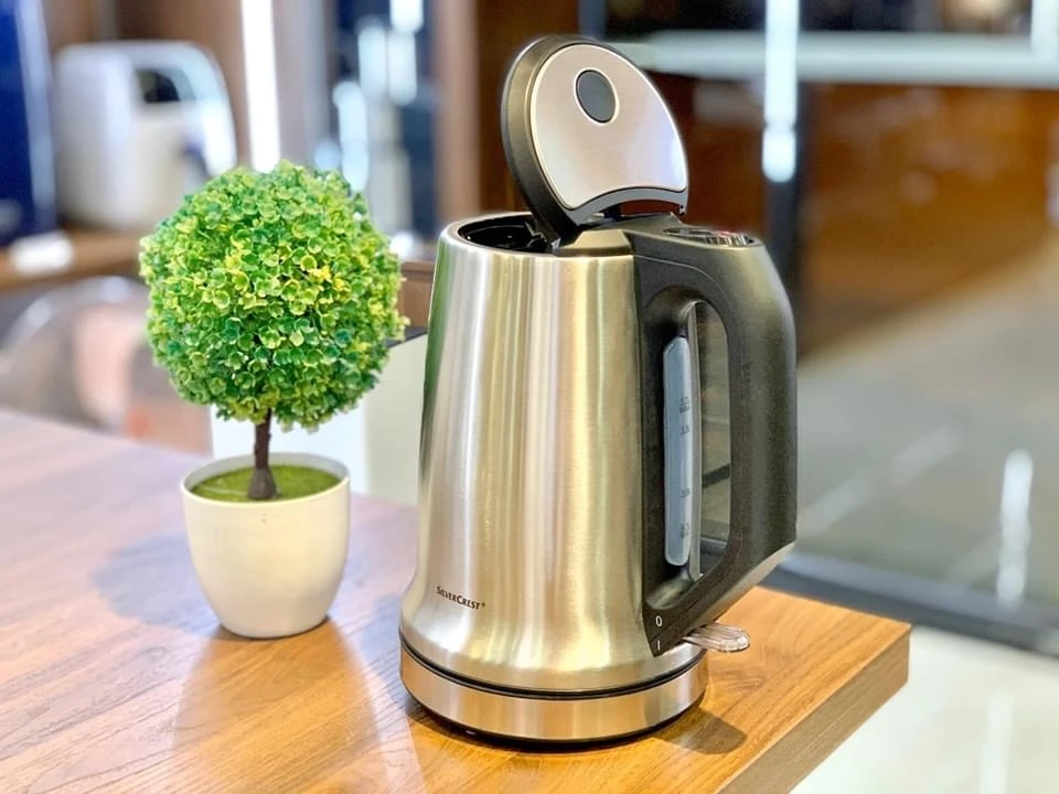 ẤM SIÊU TỐC SILVERCREST 1.7L (MÀU GHI)