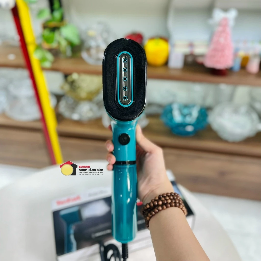 Bàn là hơi nước cầm tay Tefal DT2020E1 Pure Pop màu xanh lơ