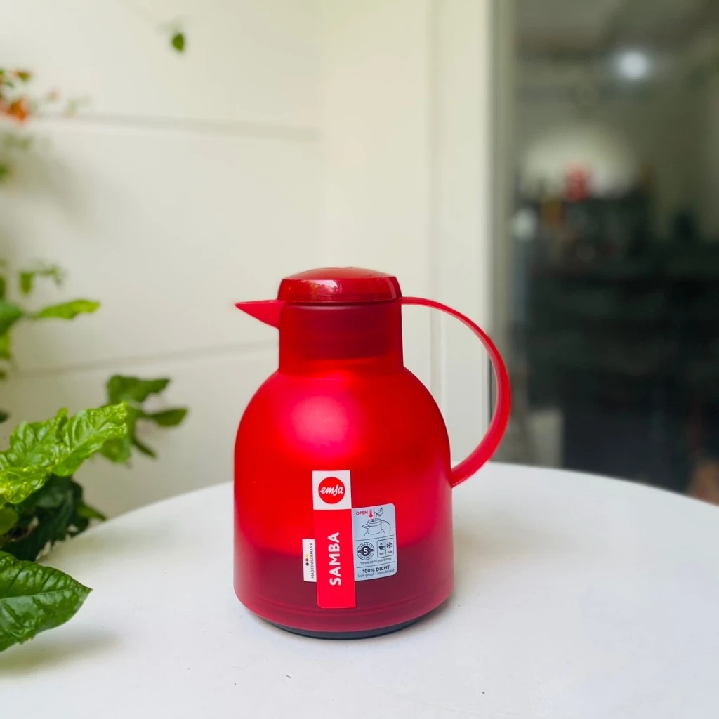 Bình giữ nhiệt Emsa Samba 1L màu đỏ 232