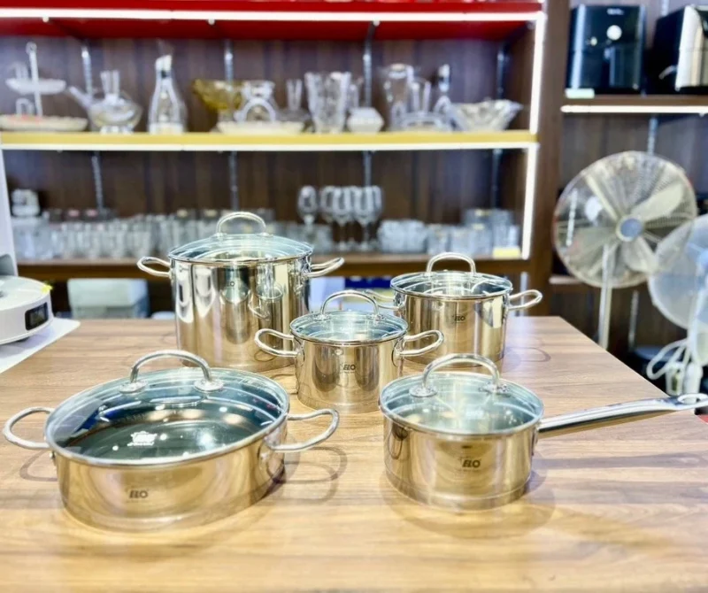 Bộ nồi Elo Profi Cristal 5 món
