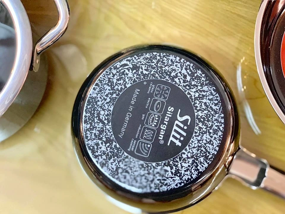 Bộ nồi Silit Passion 5 món màu đen