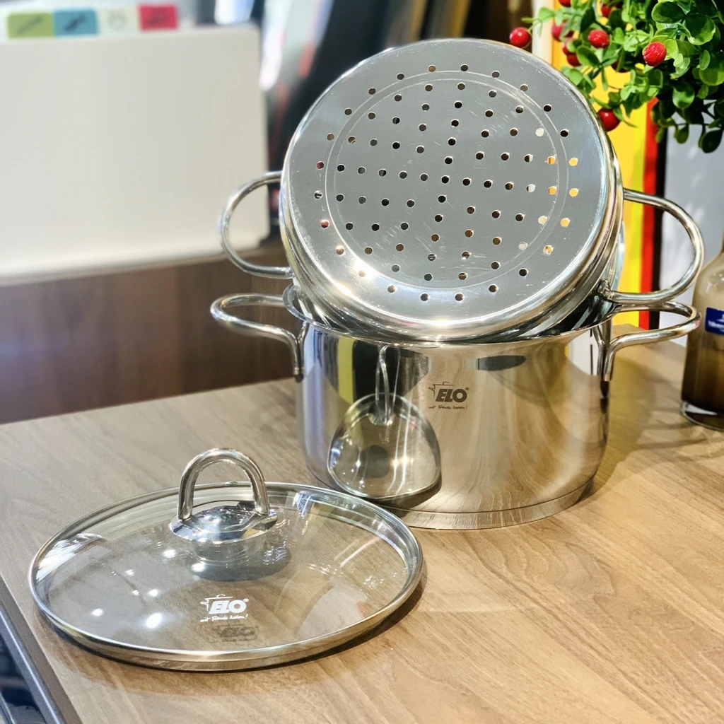 Bộ nồi xửng hấp Elo Rubin Bio 20cm