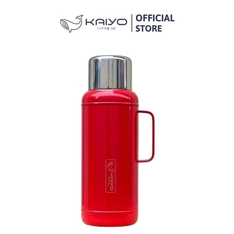 Phích giữ nhiệt Kaiyo 2200ml đỏ