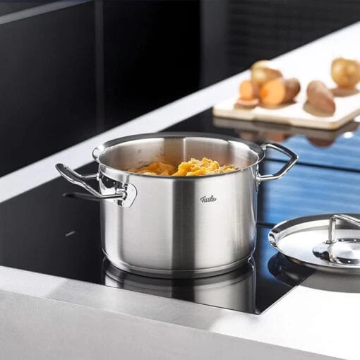 Bộ nồi Fissler Profi 4 nồi 1 quánh nắp inox