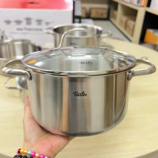 Bộ nồi inox 3 đáy Fissler San Francisco 5 món