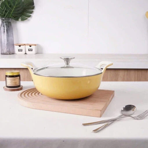 Nồi chảo gang GKÖCH 25cm