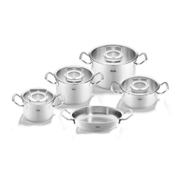 Bộ nồi Fissler Profi Original set 5 (4 nồi, 1 chảo)