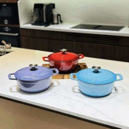 Nồi gang Oceno 22cm (còn màu tím)