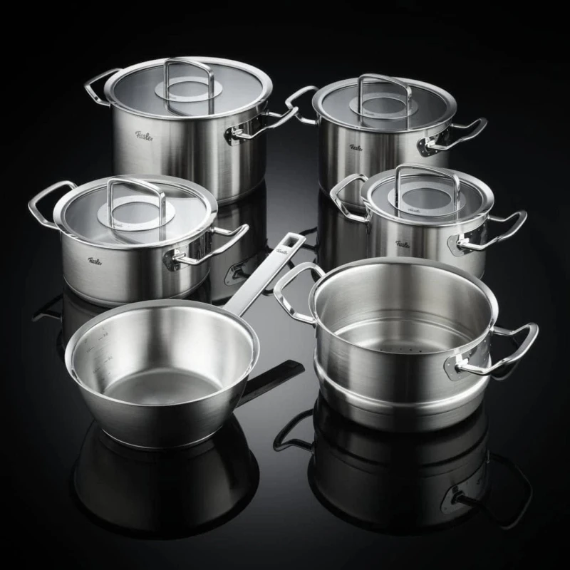Bộ nồi Fissler Profi Original set 6 kèm xửng hấp