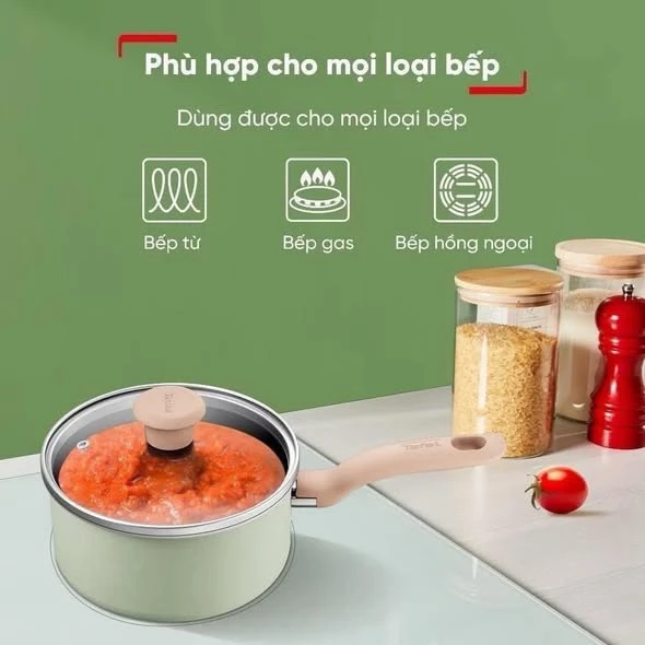 Quánh chống dính đáy từ Tefal So Matcha 18cm