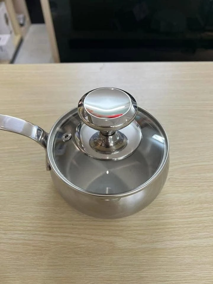 QUÁNH CÓ NẮP INOX CHOCKMEN 12CM