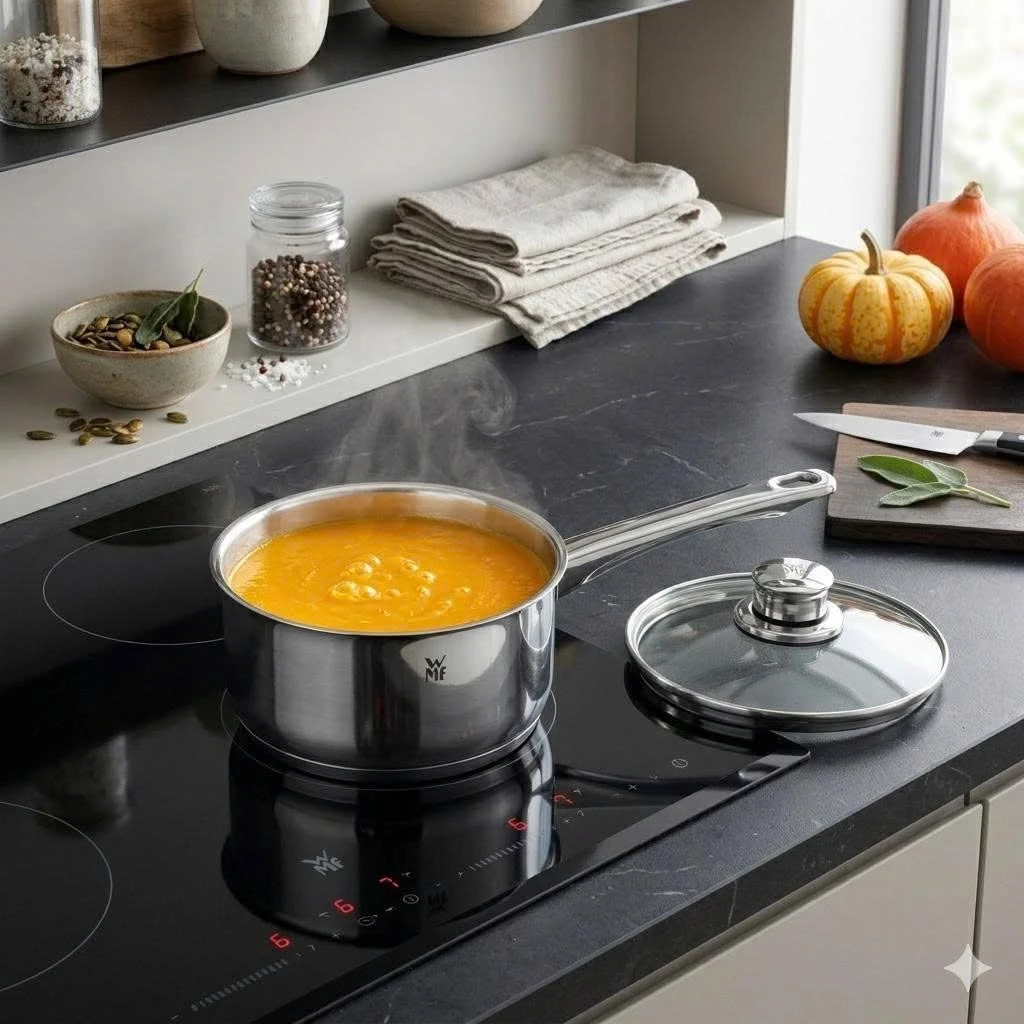 QUÁNH CÓ NẮP WMF DIADEM PLUS 16CM SAUCEPAN WITH GLASS LID