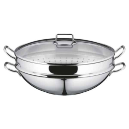    	 CHẢO XÀO - HẤP WMF WOK MACAO 36CM