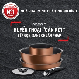 Bộ nồi chảo cán rời 5 món Tefal Ingenio Resource