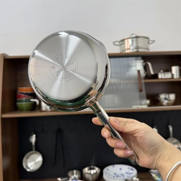 Chảo mini C816 CHOCKMEN 14cm, inox 18/10, model: CKM-YH3L14P