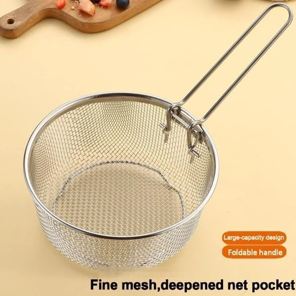 Rổ chiên C1015 CHOCKMEN 12cm, inox 18/10, model: CKM-AL1015ZL