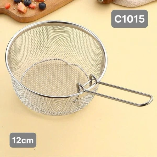Rổ chiên C1015 CHOCKMEN 12cm, inox 18/10, model: CKM-AL1015ZL