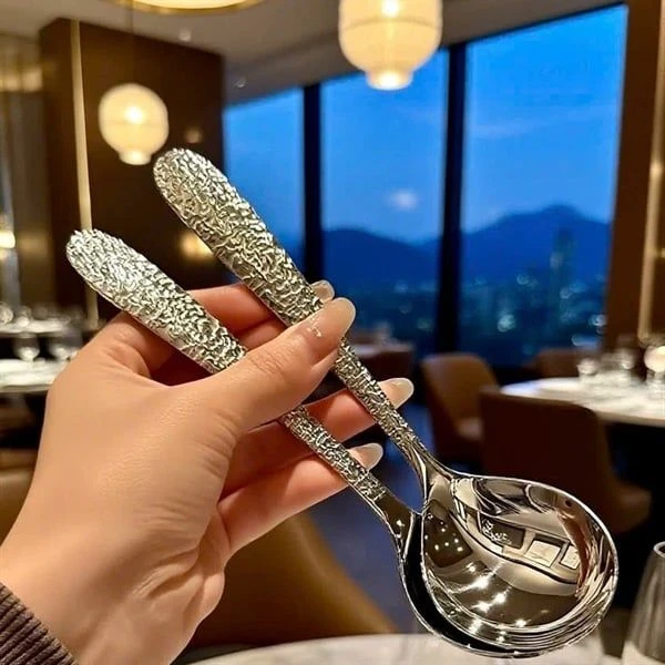 Thìa cơm C123 CHOCKMEN inox 18/10, model: CKM-AL123S