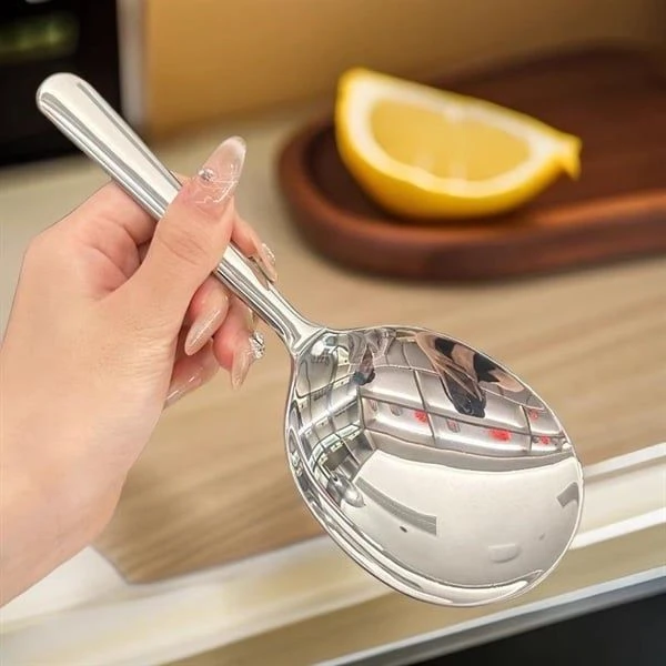 Thìa dẹt Hàn C84L CHOCKMEN mẫu trơn, inox 18/10, model: CKM-AL84TS