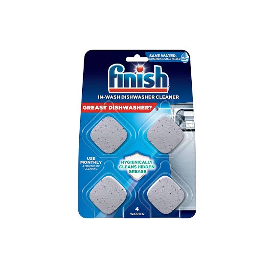 Viên tẩy cặn máy rửa bát Finish (Vỉ 4 viên)