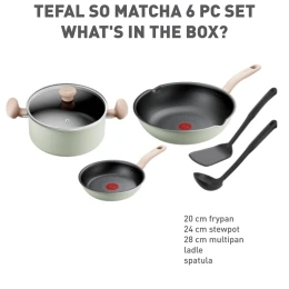 Bộ 3 nồi chảo Tefal So Matcha