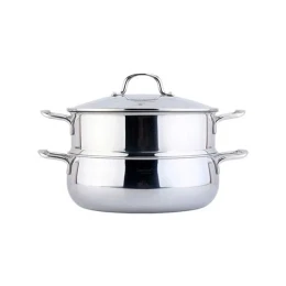 Bộ nồi xửng 2 tầng C71 CHOCKMEN 28cm, inox 18/10, model: CKM-ZY3L28Z