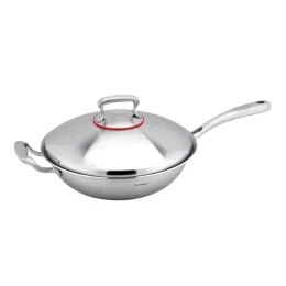 Chảo sâu lòng C246 CHOCKMEN nắp inox 32cm inox 18/10 model: CKM-ZD3L32W