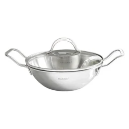 Chảo xào sâu lòng C636 CHOCKMEN 26cm, inox 18/10, model: CKM-ZQ3L26W
